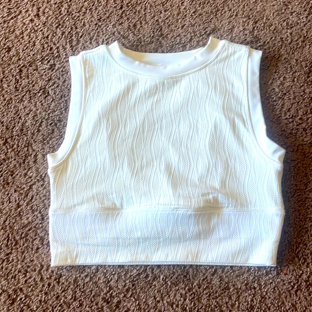 Sage Collective Women’s Crop Top White M